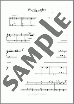 Vedrai, Carino(Wolfgang Amadeus Mozart) 楽譜 ピアノ（ソロ） ダウンロード