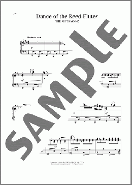 Dance Of The Reed Flutes, Op. 71a(Pyotr Il'yich Tchaikovsky) 楽譜 ピアノ（ソロ） ダウンロード