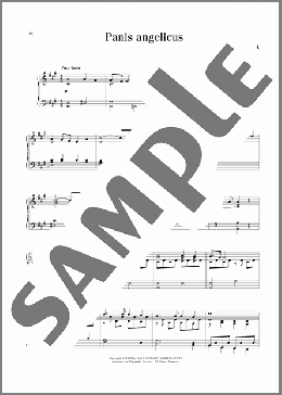 Panis Angelicus (O Lord Most Holy)(Cesar Franck) 楽譜 ピアノ（ソロ） ダウンロード