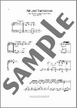 The Harmonious Blacksmith(George Frideric Handel) 楽譜 ピアノ（ソロ） ダウンロード