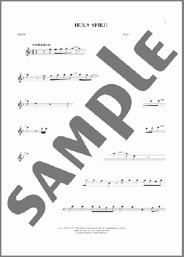 Holy Spirit(Francesca Battistelli) 楽譜 フルート ダウンロード