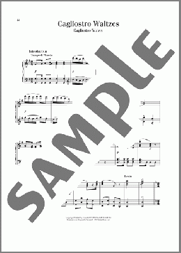 Cagliostro Waltzes, Op. 370(Johann Strauss) 楽譜 ピアノ（ソロ） ダウンロード