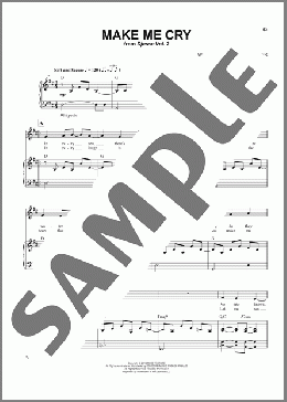 Make Me Cry(Jacob Collier) 楽譜 ピアノ & ボーカル ダウンロード