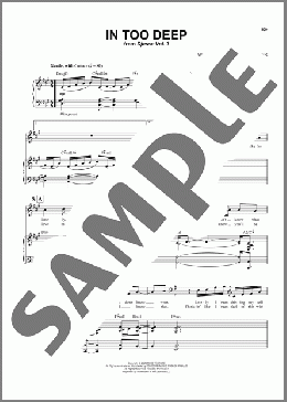 In Too Deep(Jacob Collier) 楽譜 ピアノ & ボーカル ダウンロード
