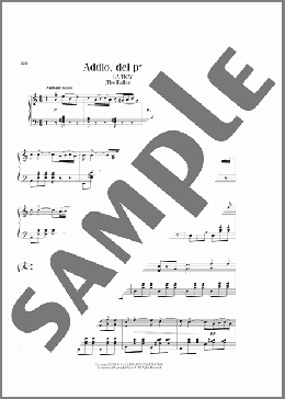 Addio, Del Passatto(Giuseppe Verdi) 楽譜 ピアノ（ソロ） ダウンロード