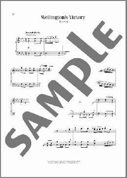 Wellington's Victory(Ludwig Van Beethoven) 楽譜 ピアノ（ソロ） ダウンロード