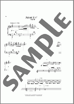 Amor Ti Vieta(Umberto Giordano) 楽譜 ピアノ（ソロ） ダウンロード