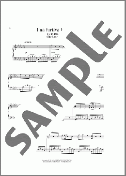 Una Furtiva Lagrima (The Elixir Of Love)(Gaetano Donizetti) 楽譜 ピアノ（ソロ） ダウンロード