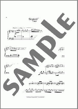 Seguidilla(Georges Bizet) 楽譜 ピアノ（ソロ） ダウンロード
