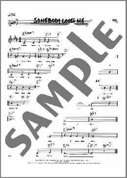 Somebody Loves Me (Low Voice)(B.G. DeSylva/George Gershwin/Ballard MacDonald) 楽譜 その他 ダウンロード