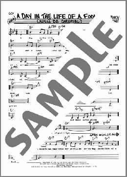 A Day In The Life Of A Fool (Manha De Carnaval) (Low Voice)(Luiz Bonfa/Carl Sigman/Carl Sigman & Luiz Bonfa) 楽譜 その他 ダウンロード