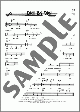 Day By Day (Low Voice)(Sammy Cahn/Paul Weston/Axel Stordahl) 楽譜 その他 ダウンロード