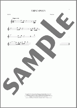 Shine On Us(Phillips, Craig & Dean) 楽譜 フルート ダウンロード