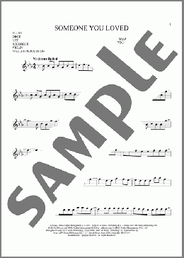 Someone You Loved(Lewis Capaldi) 楽譜 その他 ダウンロード