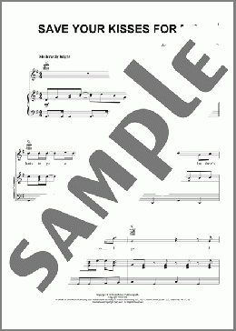 Save Your Kisses For Me(Brotherhood Of Man) 楽譜 ピアノ & ボーカル & ギター ダウンロード