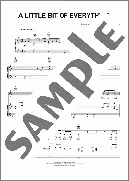 A Little Bit Of Everything(Dawes) 楽譜 ピアノ & ボーカル & ギター ダウンロード