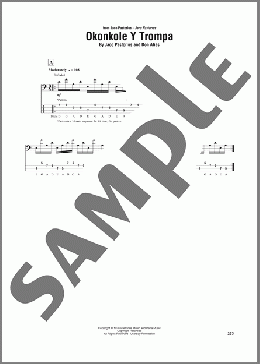 Okonkole Y Trompa(Jaco Pastorius) 楽譜 ベース ダウンロード