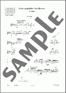 Schottish-Choro(Heitor Villa-Lobos) 楽譜 ギター（その他） ダウンロード