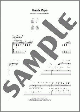 Hash Pipe(Weezer) 楽譜 ギター（ソロ） ダウンロード