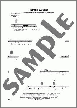 Turn It Loose(The Judds) 楽譜 メロディ ダウンロード