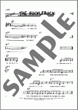 The Hucklebuck (Low Voice)(Andy Gibson/Roy Alfred) 楽譜 その他 ダウンロード