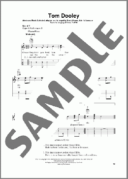 Tom Dooley (arr. Fred Sokolow)(Kingston Trio) 楽譜 その他 ダウンロード