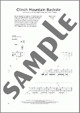 Clinch Mountain Backstep (arr. Fred Sokolow)(The Stanley Brothers) 楽譜 その他 ダウンロード