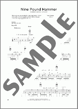 Nine Pound Hammer (arr. Fred Sokolow)(Traditional African-American) 楽譜 その他 ダウンロード