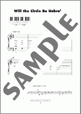 Will The Circle Be Unbroken(Charles H. Gabriel/Ada R. Habershon) 楽譜 ピアノ（ソロ） ダウンロード