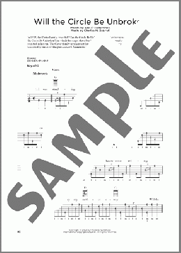 Will The Circle Be Unbroken (arr. Fred Sokolow)(Charles H. Gabriel/Ada R. Habershon) 楽譜 その他 ダウンロード