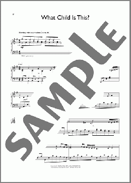 What Child Is This? (arr. David Lantz III)(William C. Dix/16th Century English Melody) 楽譜 ピアノ（ソロ） ダウンロード