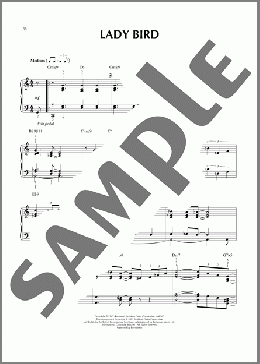 Lady Bird(Miles Davis) 楽譜 ピアノ（ソロ） ダウンロード