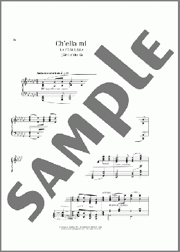 Ch'Ella Mi Creda (Let Her Believe)(Giacomo Puccini) 楽譜 ピアノ（ソロ） ダウンロード