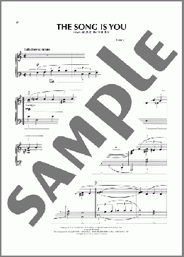 The Song Is You (arr. Lee Evans)(Jerome Kern/Oscar Hammerstein II) 楽譜 ピアノ（ソロ） ダウンロード