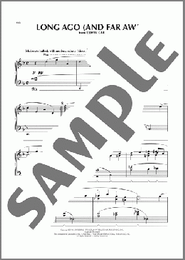 Long Ago (And Far Away) (arr. Lee Evans)(Jerome Kern/Ira Gershwin) 楽譜 ピアノ（ソロ） ダウンロード
