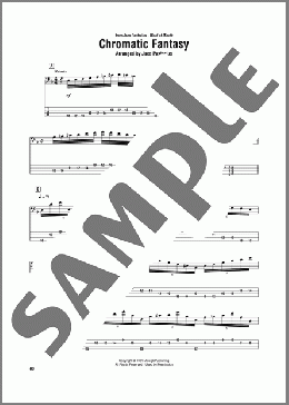 Chromatic Fantasy(Jaco Pastorius) 楽譜 ベース ダウンロード