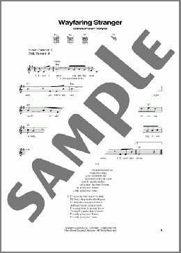 Wayfaring Stranger(Southern American Folk Hymn) 楽譜 メロディ ダウンロード