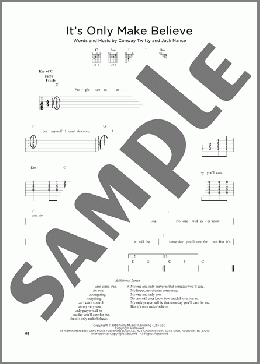 It's Only Make Believe(Conway Twitty/Glen Campbell) 楽譜 その他 ダウンロード