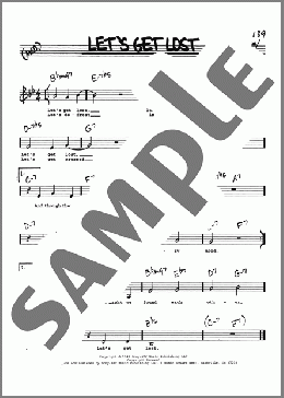 Let's Get Lost (Low Voice)(Vaughn Monroe) 楽譜 その他 ダウンロード