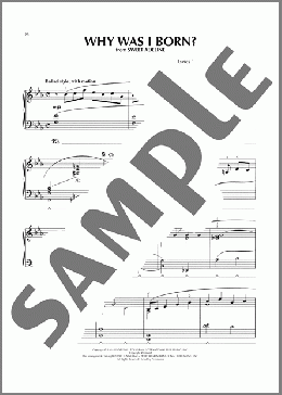 Why Was I Born? (from Sweet Adeline) (arr. Lee Evans)(Jerome Kern/Oscar Hammerstein II) 楽譜 ピアノ（ソロ） ダウンロード