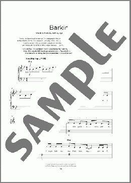 Barking(Ramz) 楽譜 その他 ダウンロード
