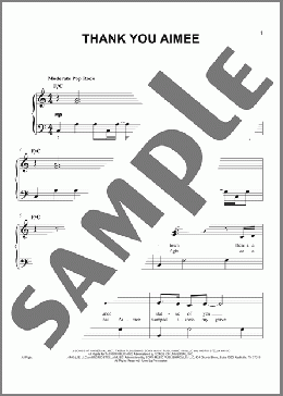 thanK you aIMee(Taylor Swift) 楽譜 ピアノ（ソロ） ダウンロード