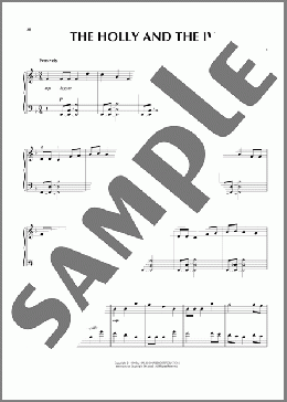 The Holly And The Ivy [Jazz version] (arr. Frank Mantooth)(18th Century English Carol) 楽譜 ピアノ（ソロ） ダウンロード