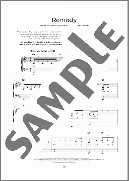 Remedy(Adele) 楽譜 その他 ダウンロード