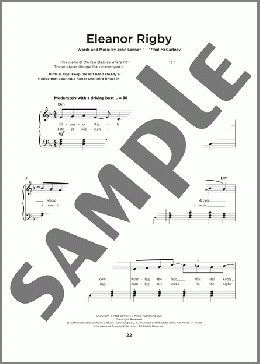 Eleanor Rigby(The Beatles) 楽譜 その他 ダウンロード