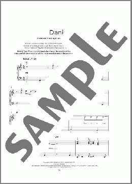 Daniel(Elton John) 楽譜 その他 ダウンロード