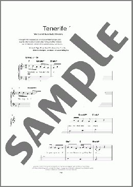 Tenerife Sea(Ed Sheeran) 楽譜 その他 ダウンロード