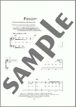 Passengers(Elton John) 楽譜 その他 ダウンロード
