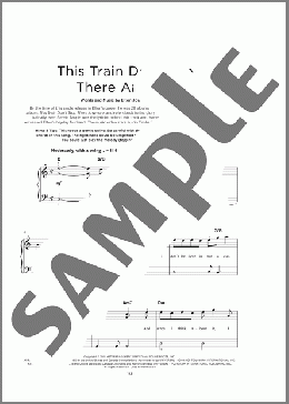 This Train Don't Stop There Anymore(Elton John) 楽譜 その他 ダウンロード