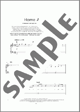 Home Again(Elton John) 楽譜 その他 ダウンロード